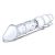 Double Ended | XXL glazen dildo met anale kralen | Voorzien van Anal Beads