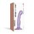 Strap-On-Me | Beginners siliconen Dildo met krachtige zuignap | Metallic Lilac